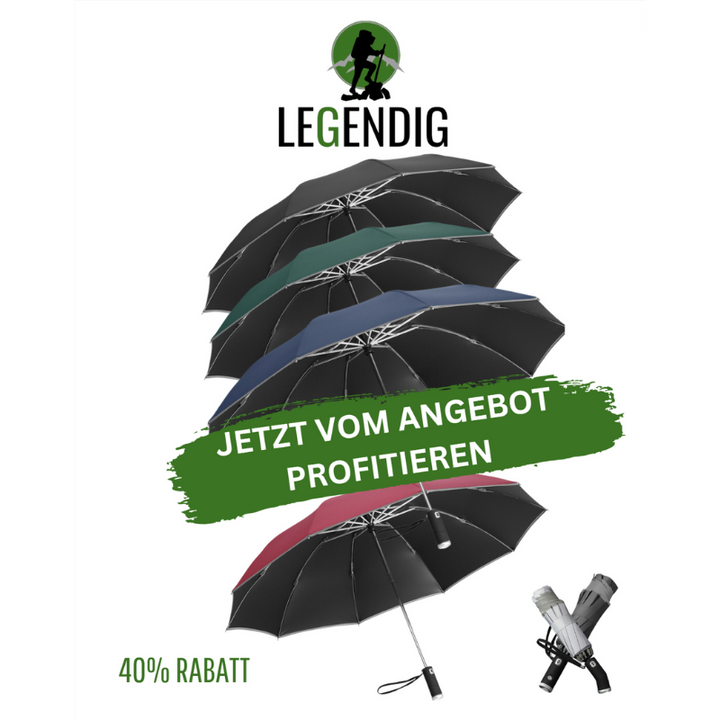 Legendigs Regenschirm – Das Original